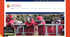 Desktop Screenshot of monksdownprimary.co.uk
